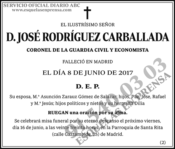 José Rodríguez Carballada